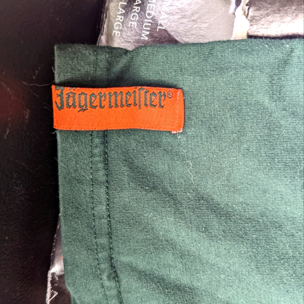Vintage jagermeister t shirt size large
